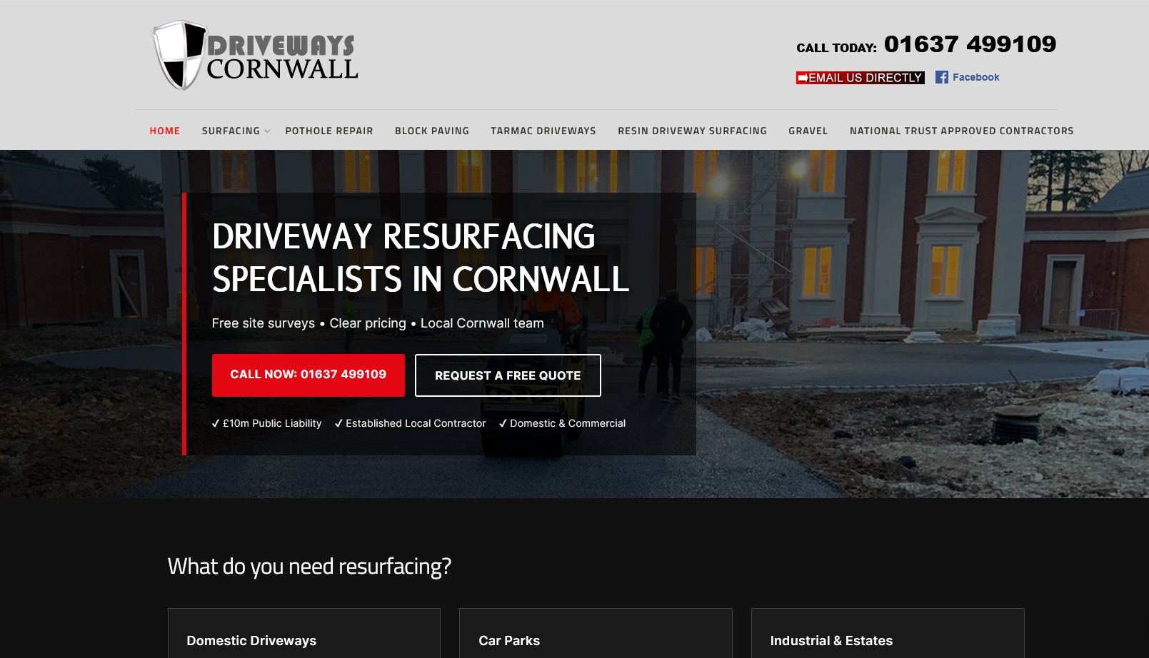 Driveways Cornwall